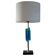 Table lamp Svend Aage Holm Sørensen, metal and glass, modern Danish design, 1960s