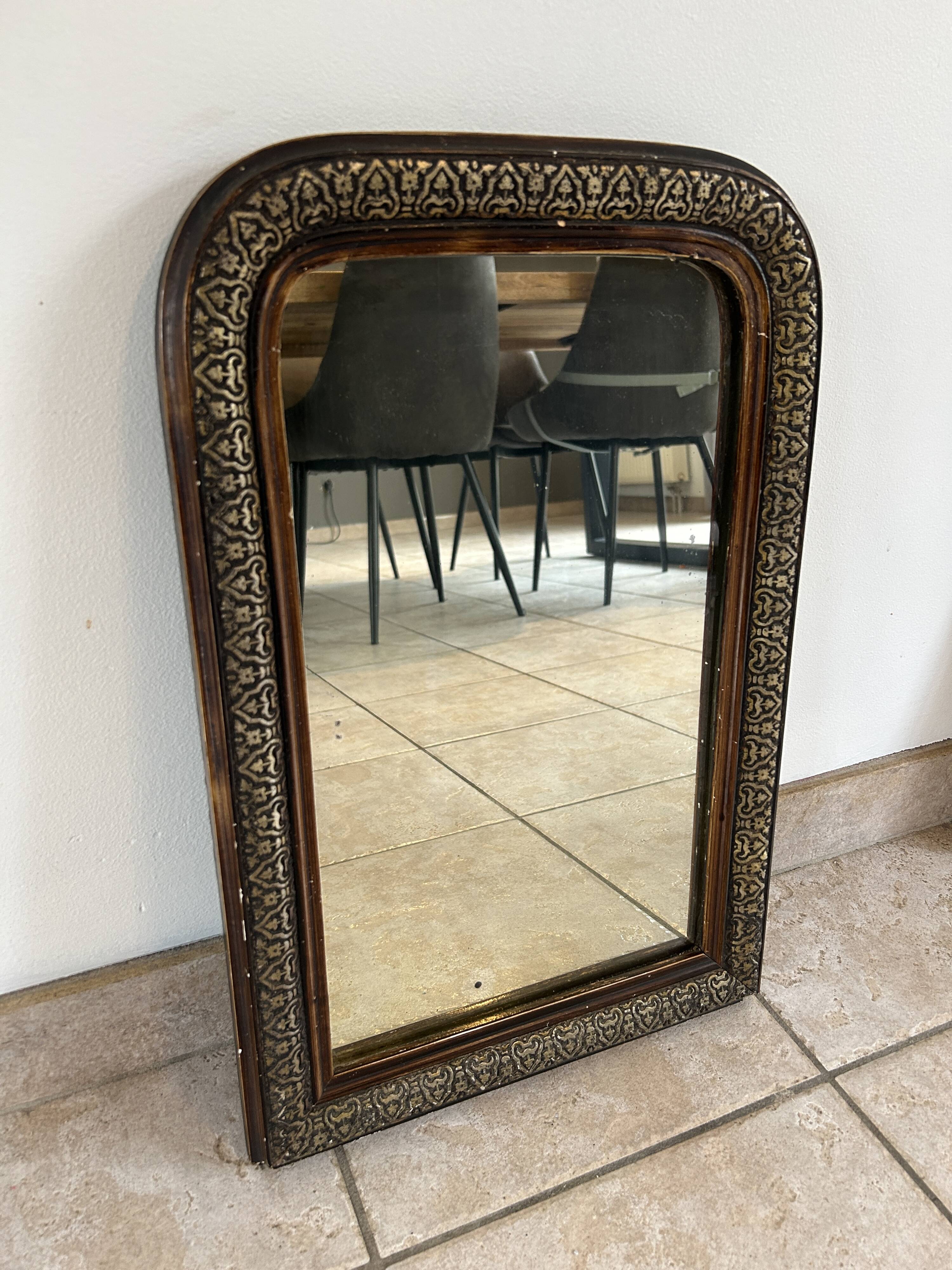 Napoleon III period mirror