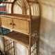 Light rattan shelf