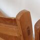 Set of 4 folding chairs in wood 70