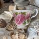 Porcelain cup and sub-cup "November" stamped "Royal Albert"