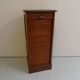 Antique filing cabinet with roller shutter