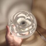 Carlo Nelson glassware as a table lamp