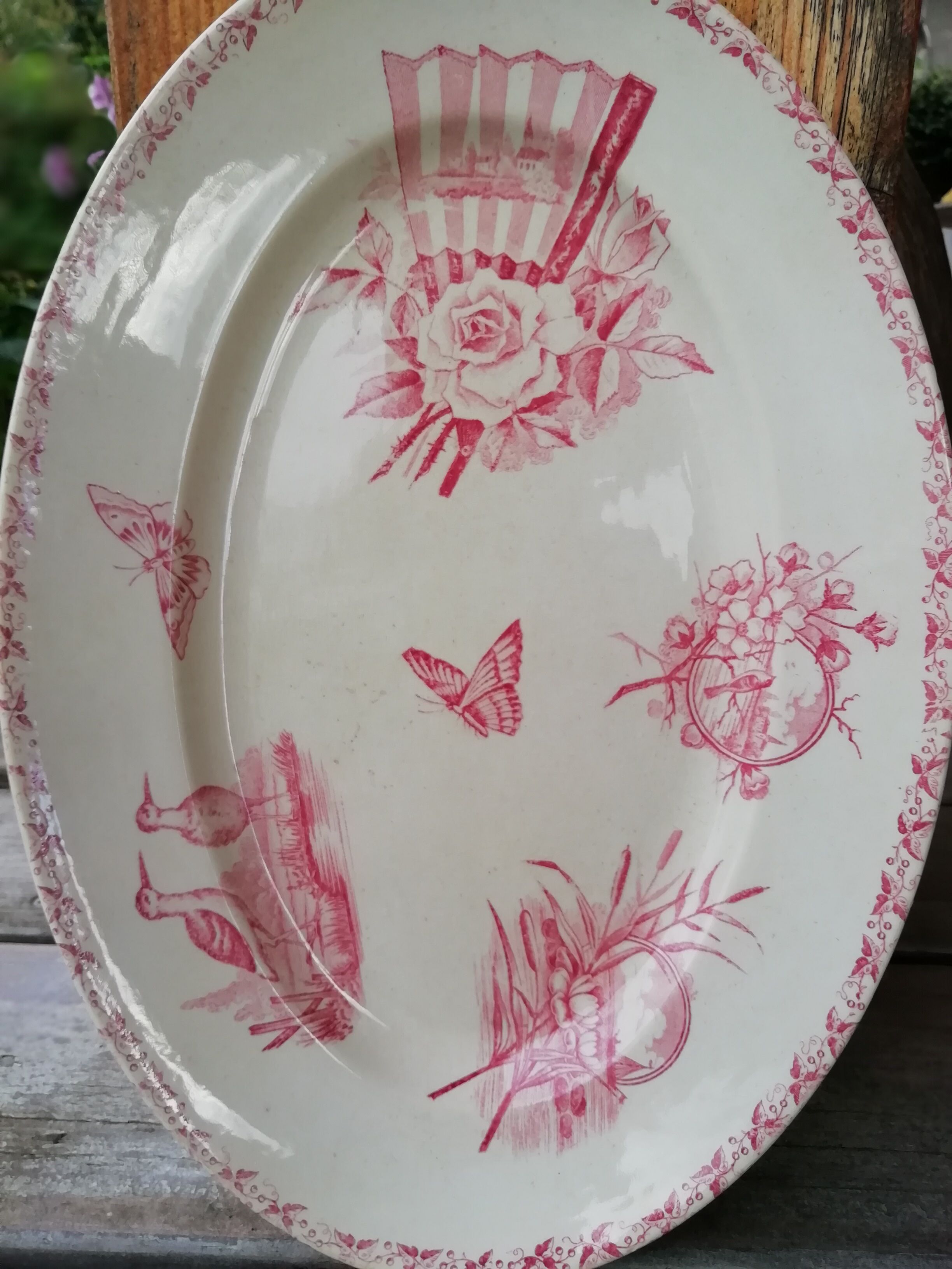 Lot of iron earth dish badonviller
