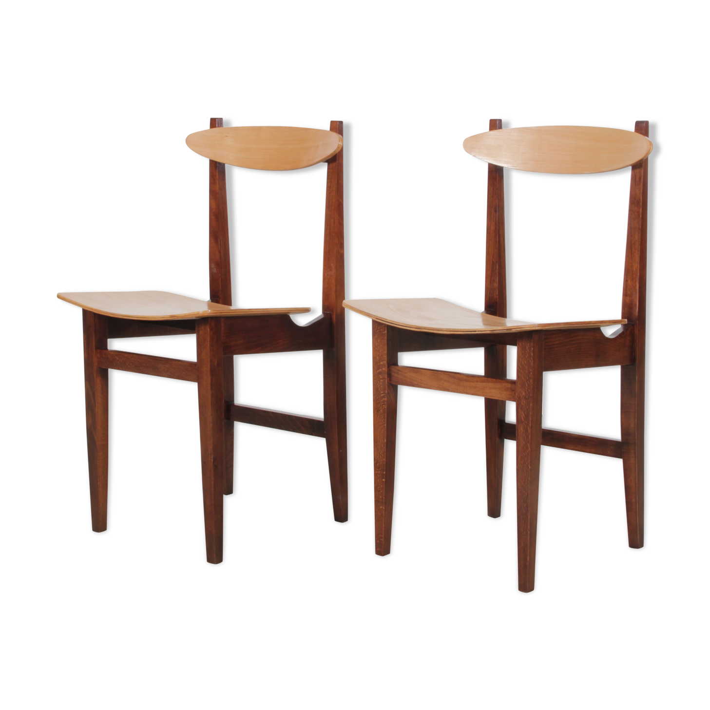 Pair of chairs model 200-102 by Maria Chomentowska