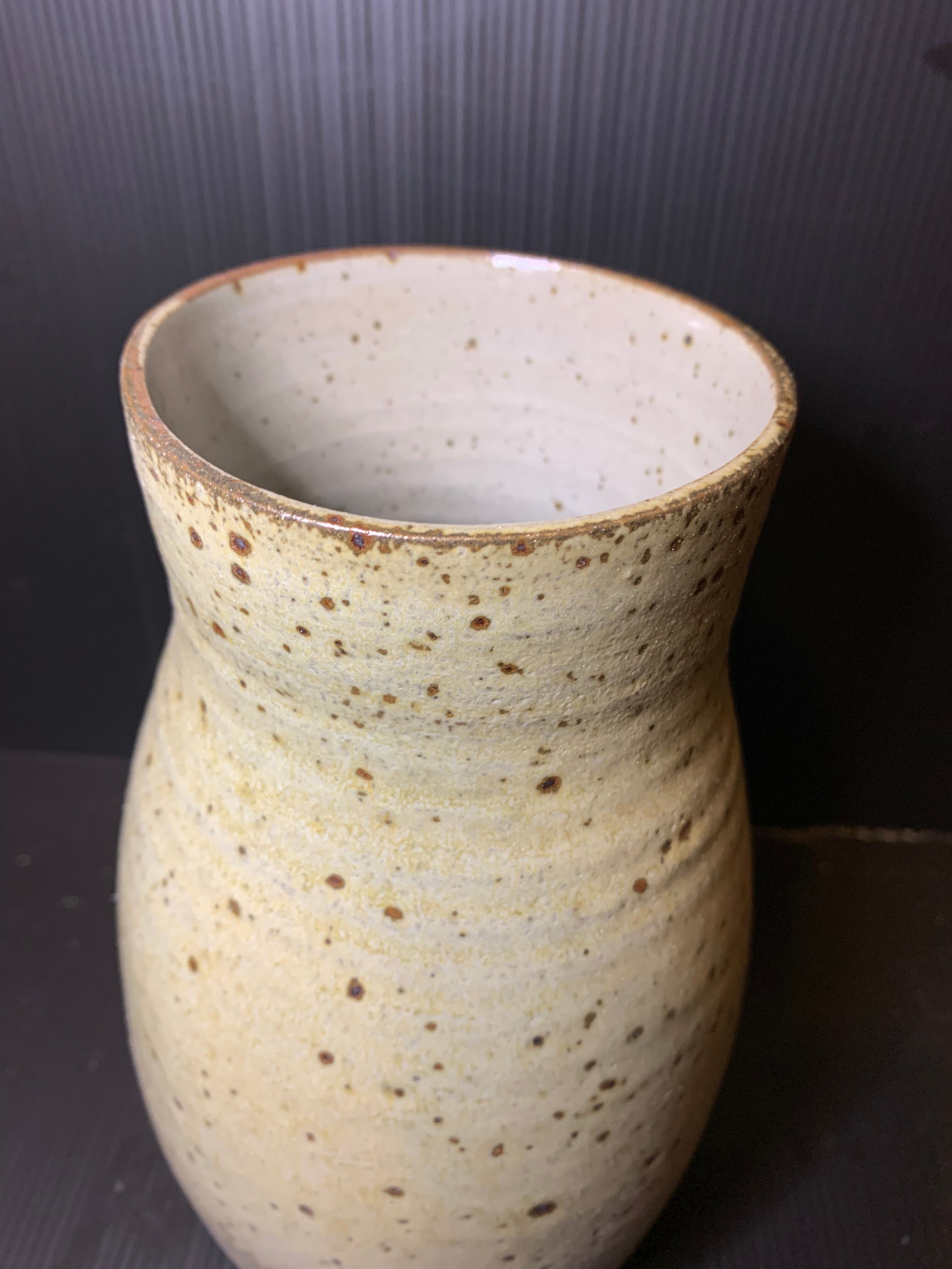 Large sandstone vase