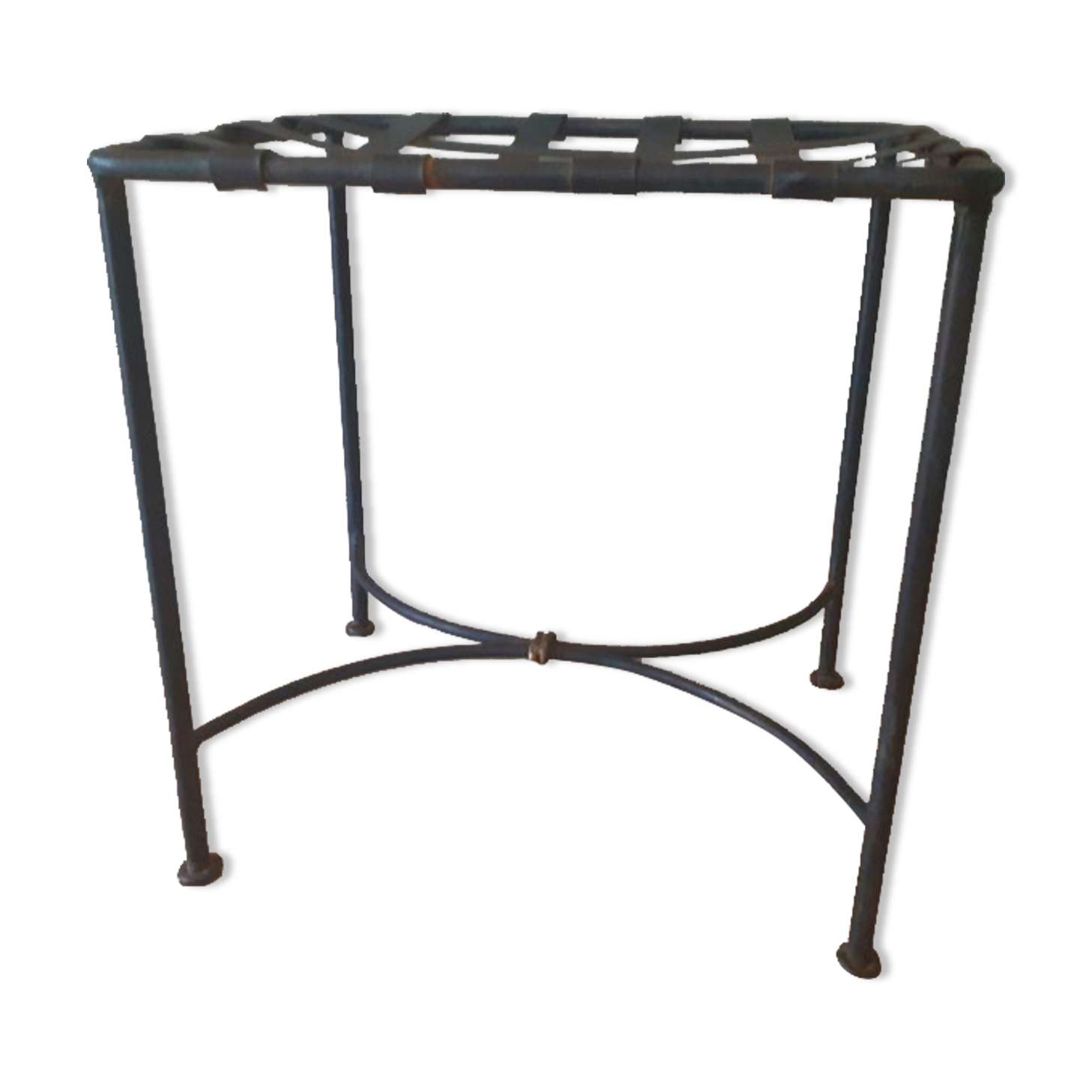 Wrought iron seat