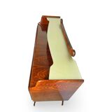 midcentury rosewood chest of drawers.