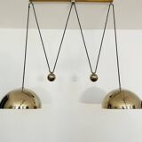 Suspension double Posa40 nickelée par Florian Schulz