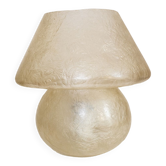Lampe champignon vintage en fibre de verre