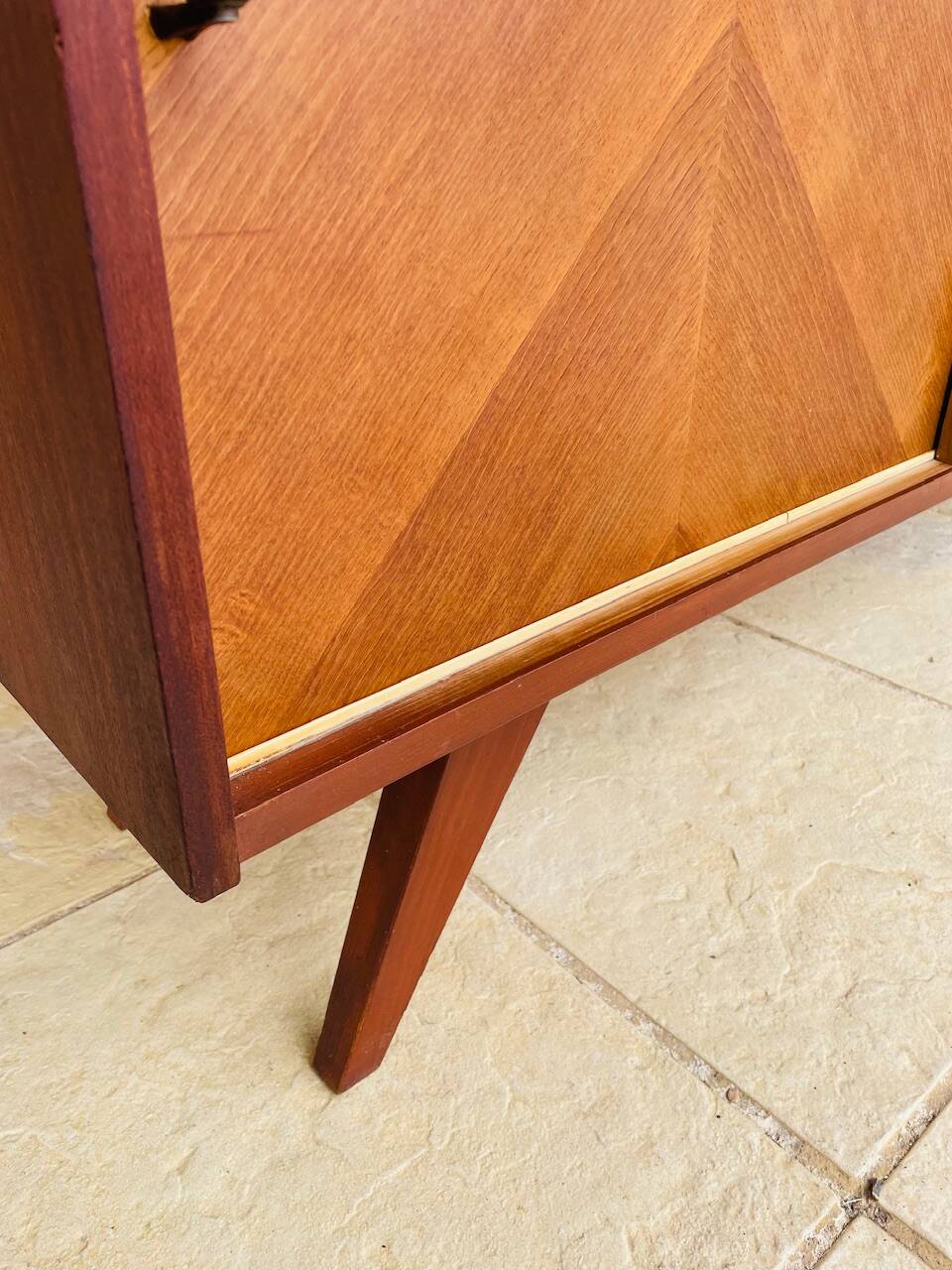 Vintage enfilade in ash and mahogany circa 1950s