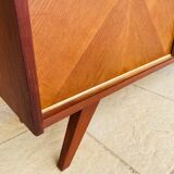 Vintage enfilade in ash and mahogany circa 1950s