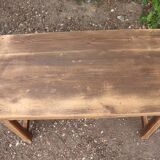 Small oak side table