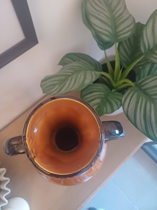 Vase en céramique vernissée signé “Lézignan”, France années 1960-70