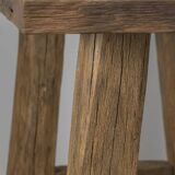 Solid oak dining table