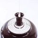 Metal bell hanging lamp, Sweden, 1960