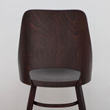 Set of 4 dining chairs by Radomir Hofman for TON, model 514, beech veneer