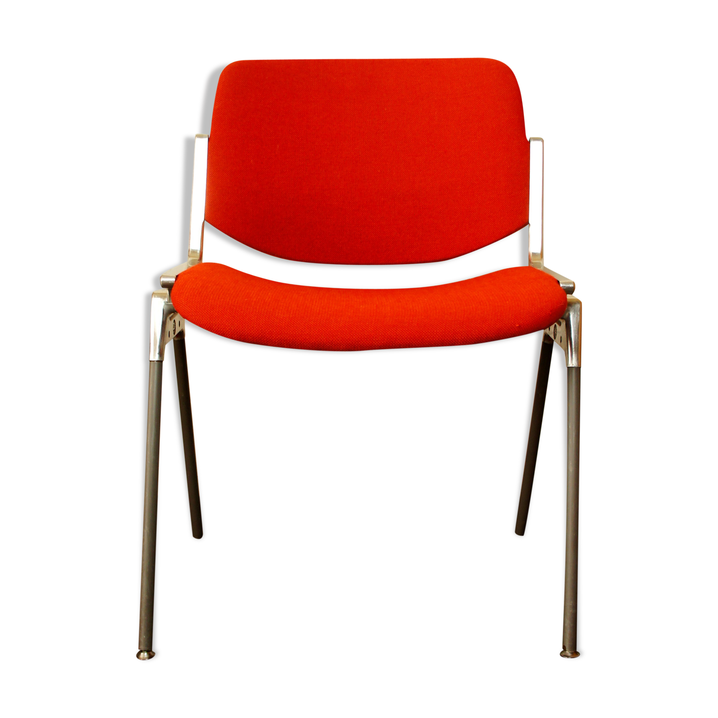 JSC Castelli Piretti vintage orange chair