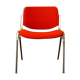Chaise JSC Castelli Piretti orange vintage
