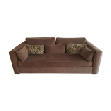 3-seater velvet sofa