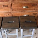 Wooden painter's stools