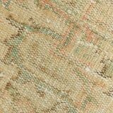 6x9 Peach Orange Turkish Vintage Rug, 192x288Cm