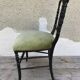 Napoleon lll old chair nineteenth time