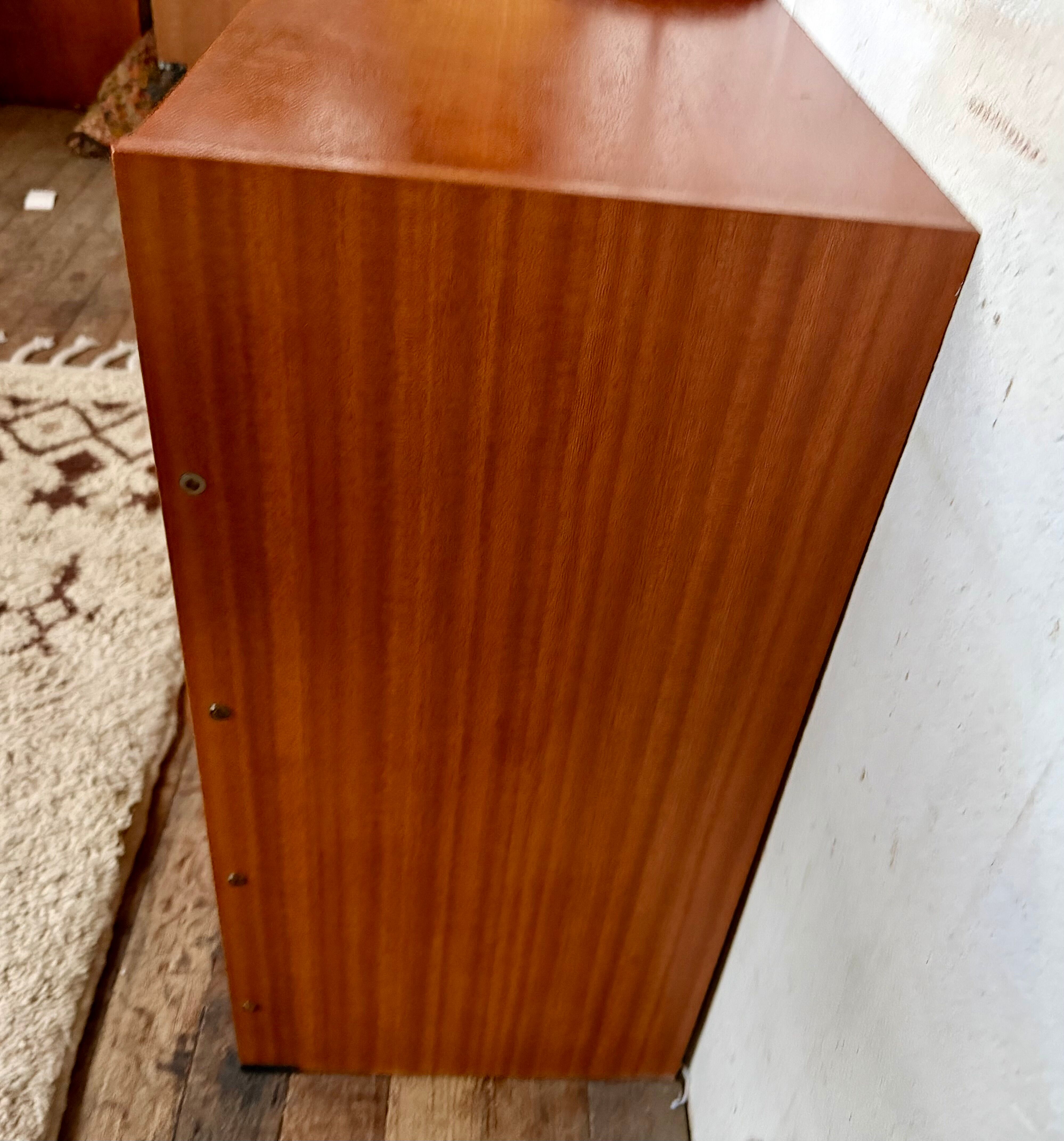 Vintage teak shoe cabinet – 1960s