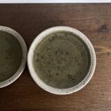 Set of 6 dessert plates by Pierre Digan, La Borme 1970