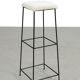 Tabourets de bar vintage hauts, ensemble de 8