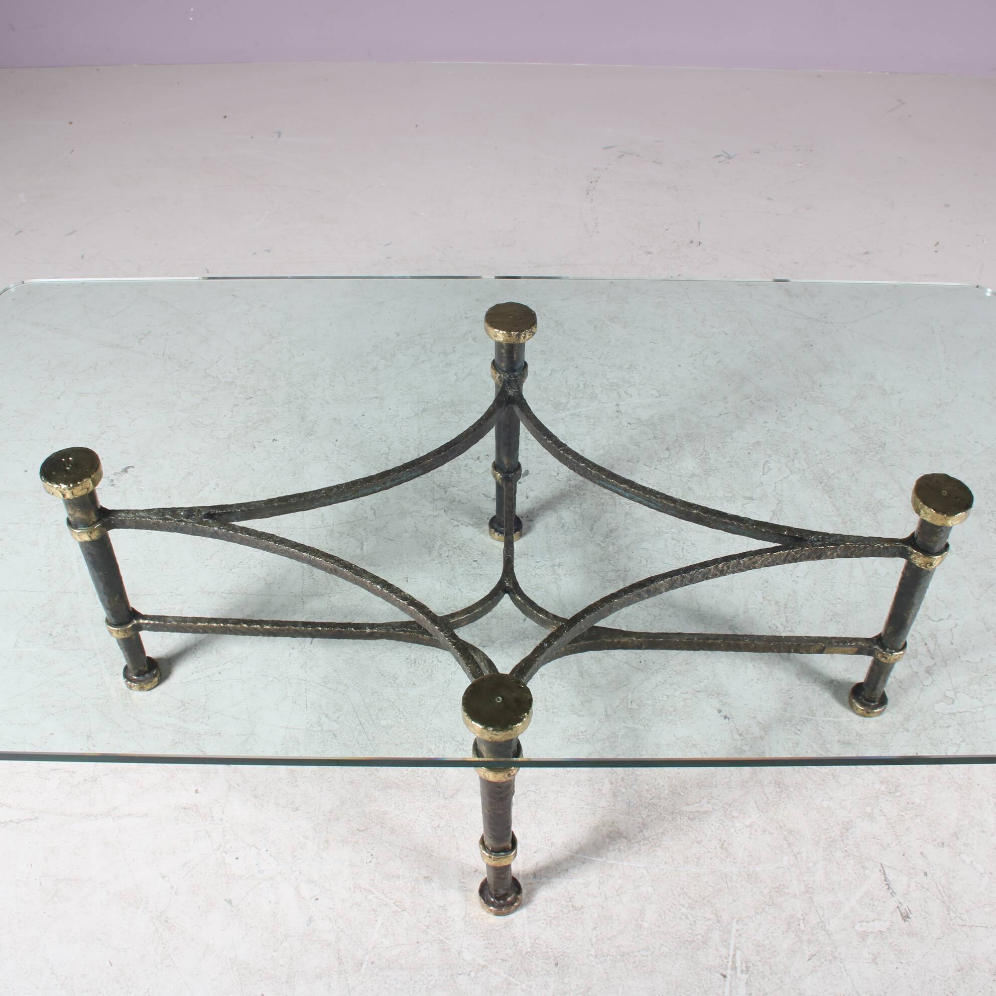 1990s Brutalist style coffee table from Italy