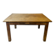 Très belle table de ferme vintage en bois massif