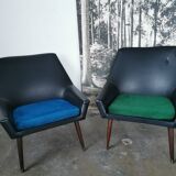 Pair of vintage armchairs 1960