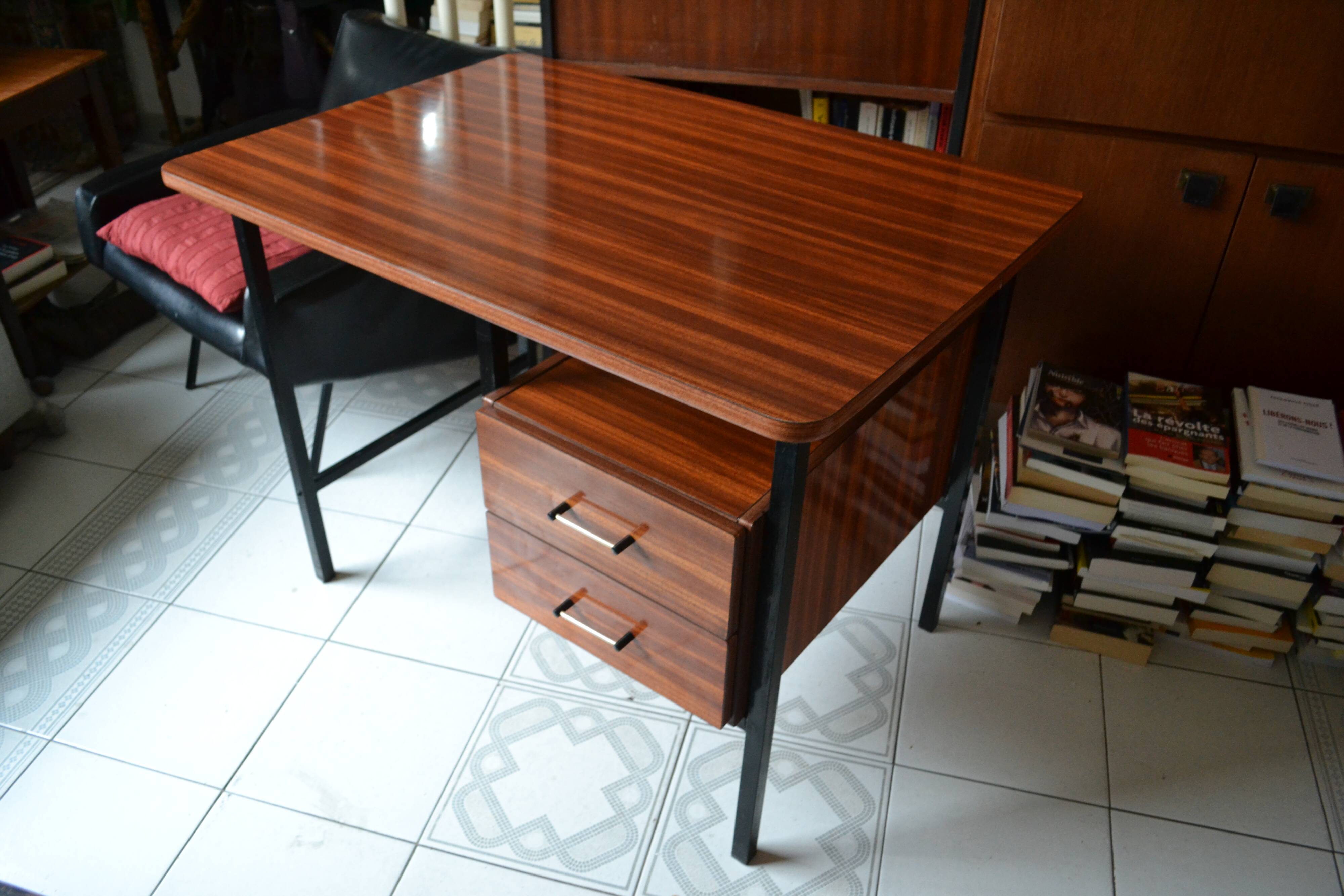 Modernist desk formica 50s
