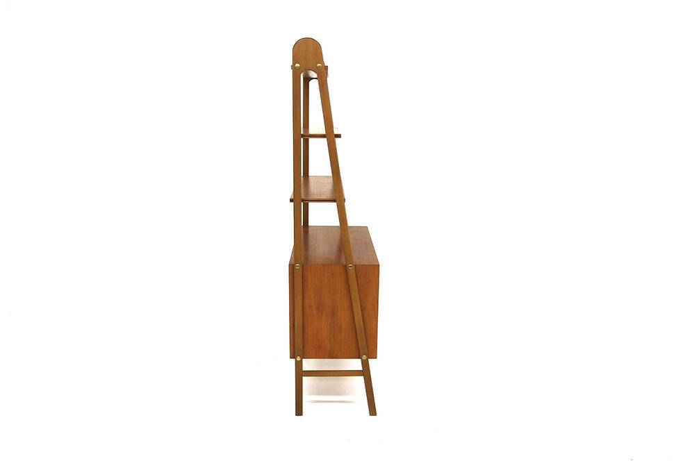 Bibliothèque scandinave en teck, Suède, 1950
