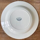Set of 11 hollow plates Terre de Fer, Service Condé, Salins