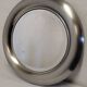 Reggiani round mirror in vintage chrome metal