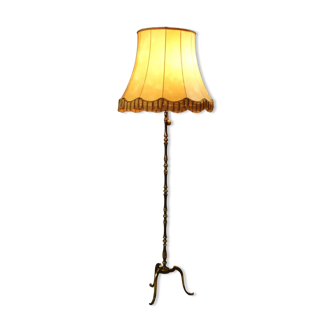 Large, Old World Brass Lamp, Germany 1950s