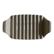 Villeroy & Boch white wavy earthenware tray 1970