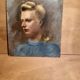 Tableau portrait femme 1940