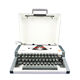 Luxury Olympia traveller typewriter S revised new ribbon