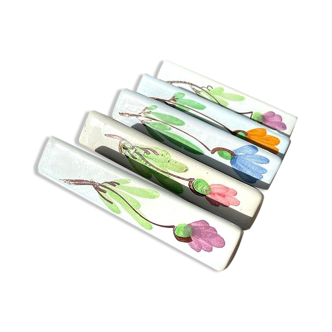 Set of 6 knife holders