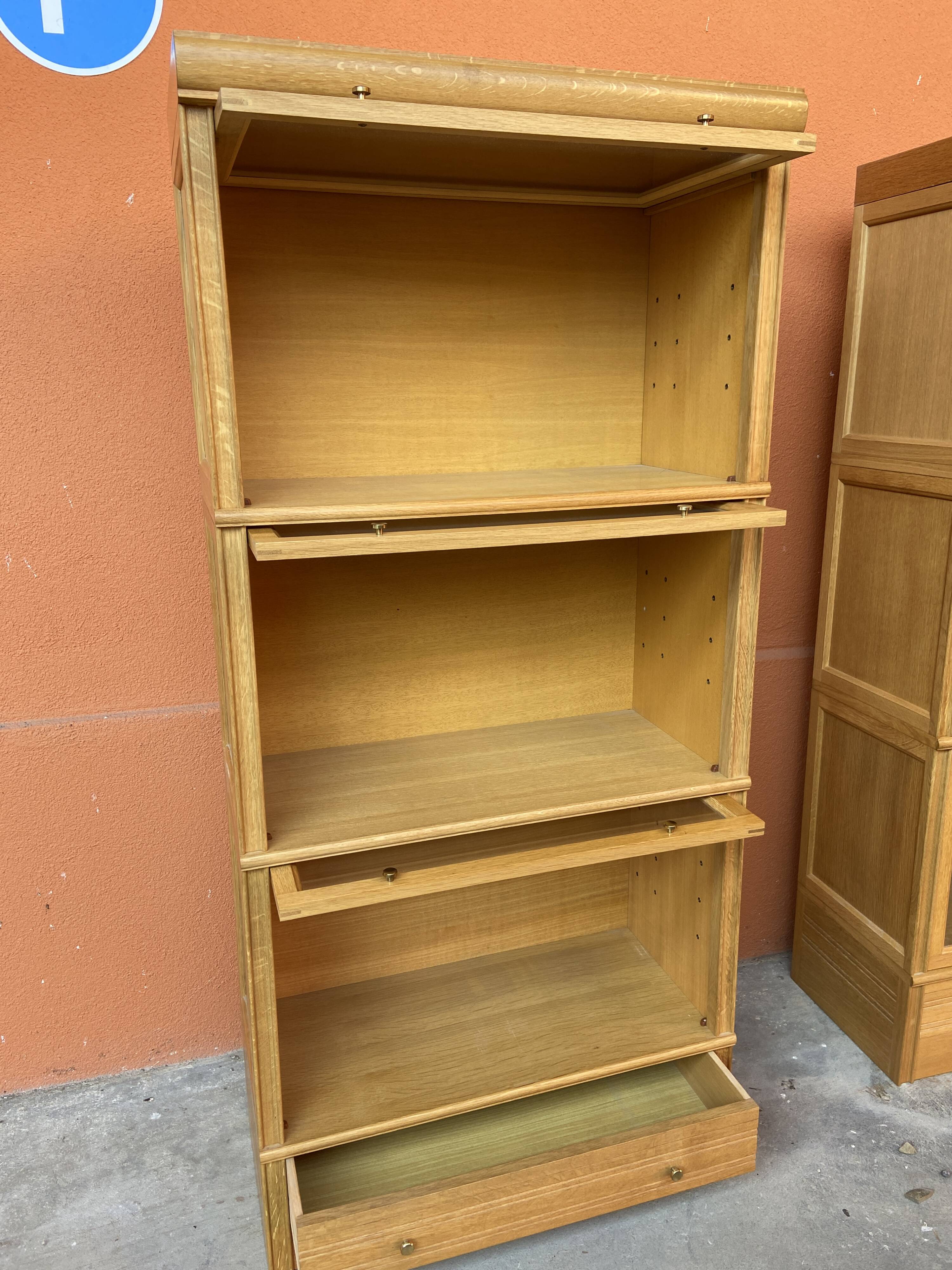 Bibliothèque étagère Modulable en Chêne de MD, 1970s