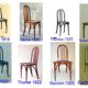 Six bistro chairs, by KOHN, 1925 - not Thonet -
