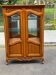 Vitrine Louis XV en bois massif