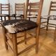 6 Bauche chairs by Charlotte Perriand