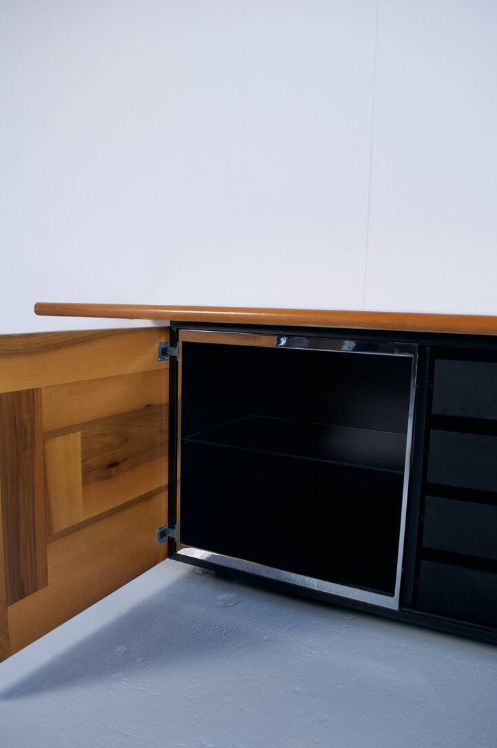 Enfilade Sheraton Giotto Stoppino & Lodovico Acerbis exotic wood Acerbis