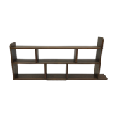 Vintage wooden wall rack bookshelf 50