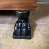 Consulate period chest of drawers in mahogany and mahogany veneer