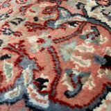 Iranian silk carpet handmade 76x131cm